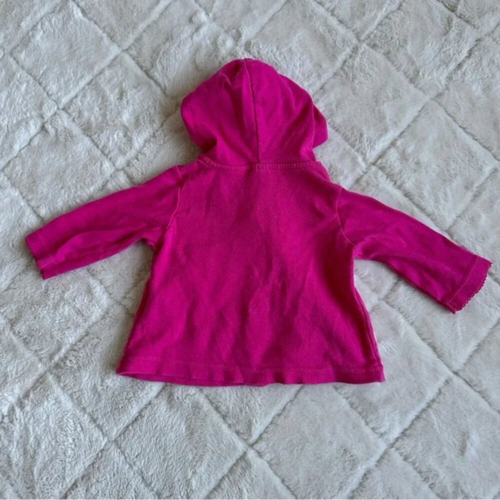 Carter's | Pink and Navy 3-Piece Cardigan, Onesie & Pants Set | Size 3 Months